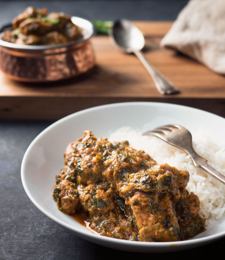 Lamb Saag Balti